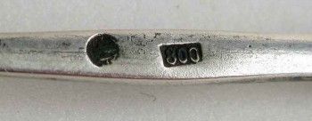 Ложечка серебряная Mulheim am R. Ruhlanlage, Артикул 989