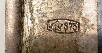 Рюмка старинная серебряная, Артикул 946