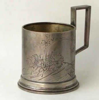 Подстаканник антикварный 1908 год, Артикул 92