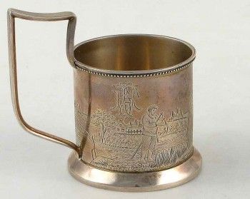 Подстаканник Деревенские виды, Артикул 827