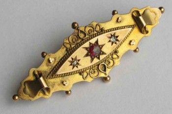 Старинная брошь с реликварием, Артикул 257
