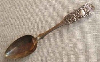 Столовая ложка антикварная серебряная, Артикул 1241