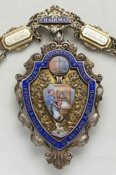 Знак председателя Объединенного Совета Печатной промышленности, Артикул 1001