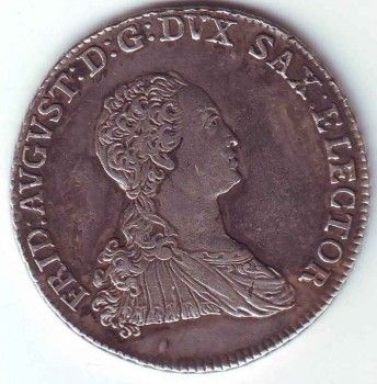 Монета 2/3 талера 1765 год, Артикул 8093