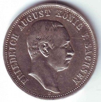 Монета 3 марки 1909 года, Артикул 8154