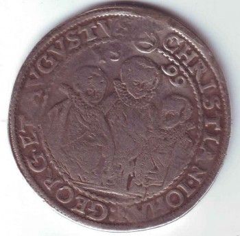 Талер Саксония 1599 года, Артикул 8138